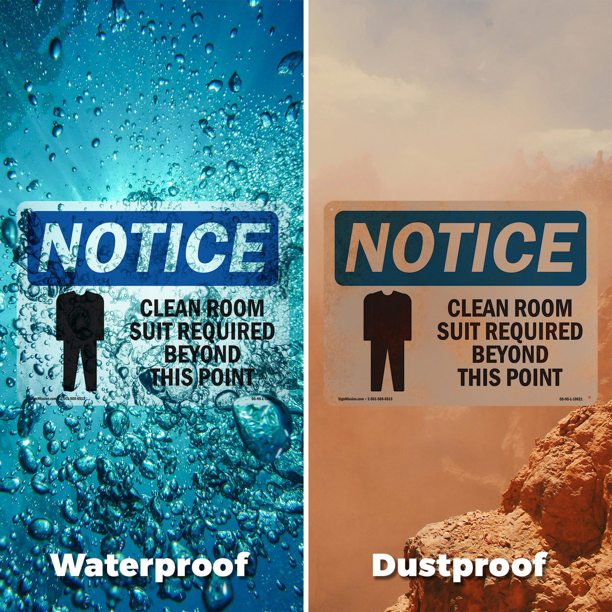 Clean Room Suit Required Beyond