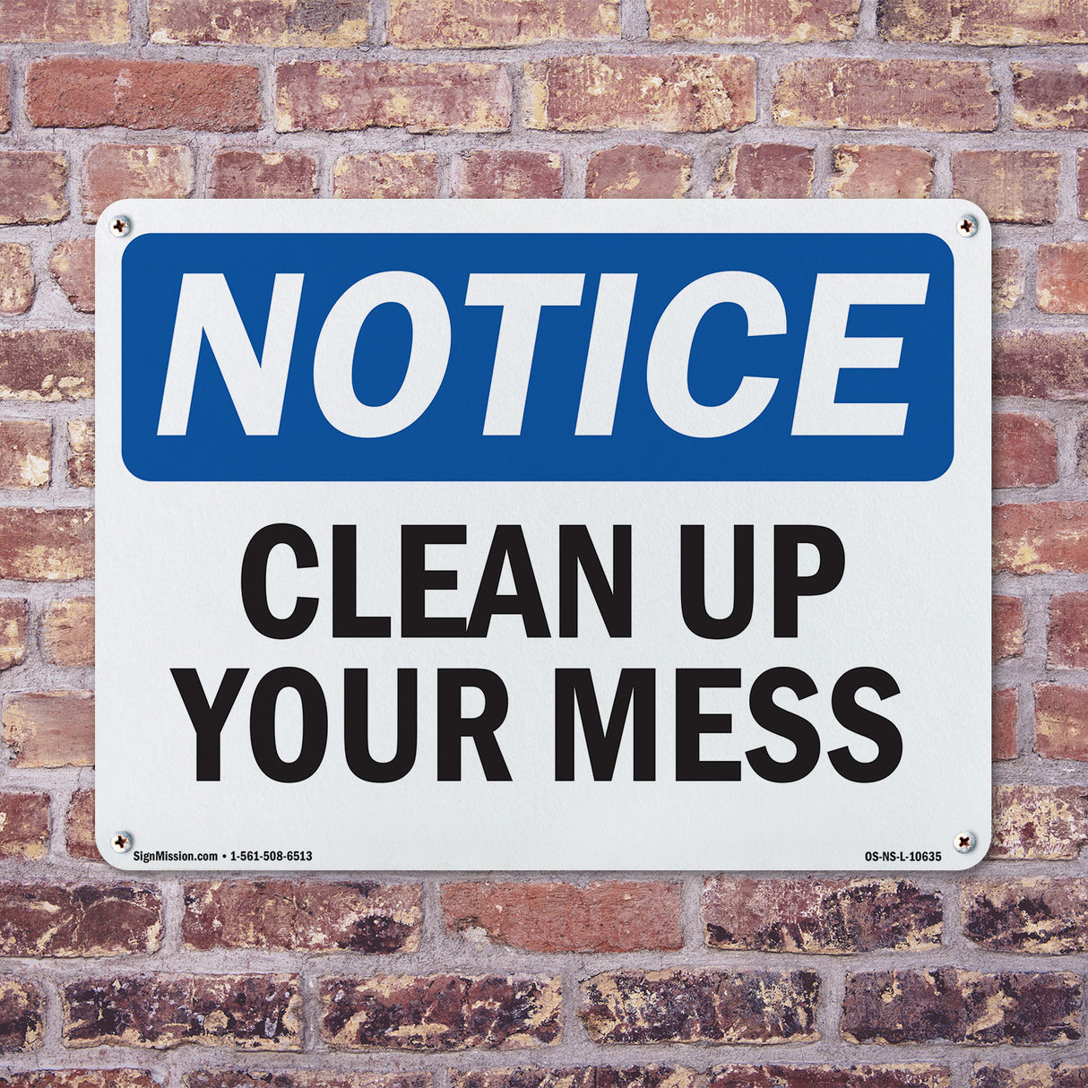 Clean Up Your Mess