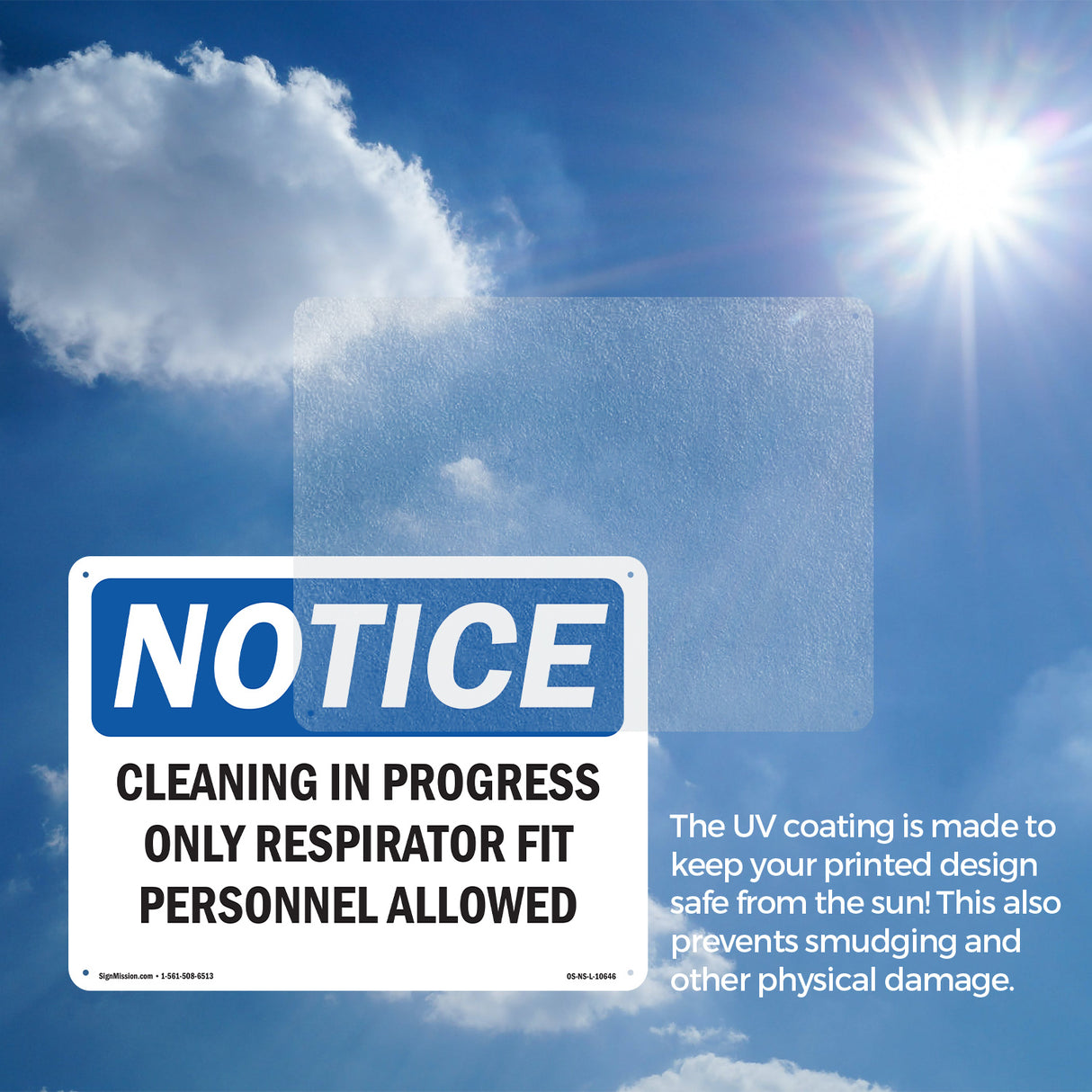 Cleaning In Progress Only Respirator Fit