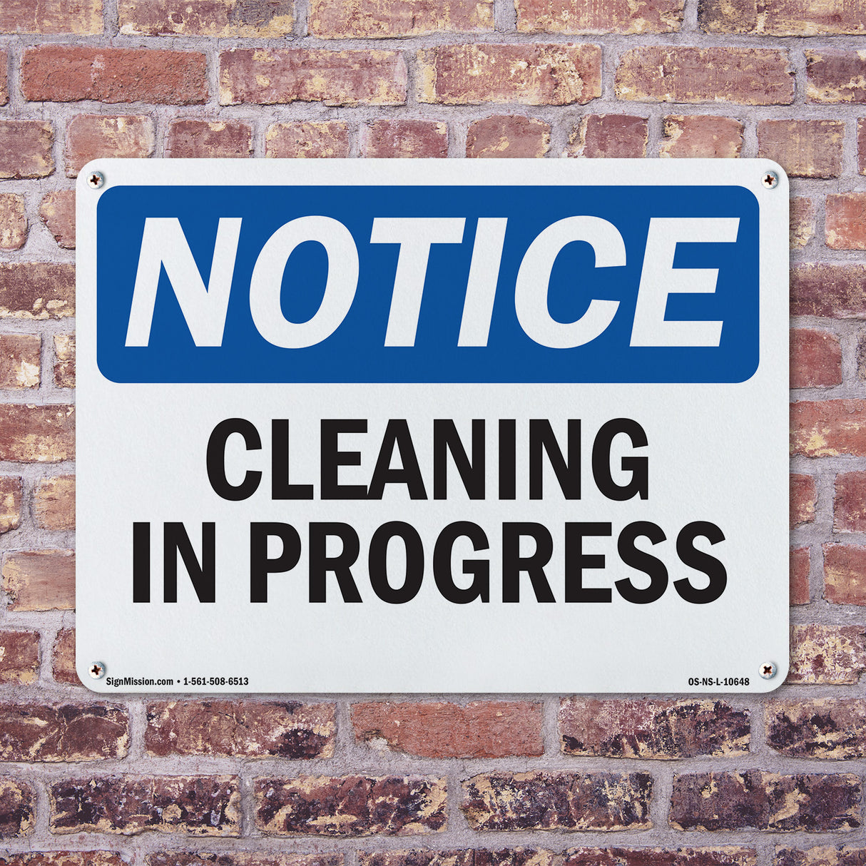 Cleaning In Progress