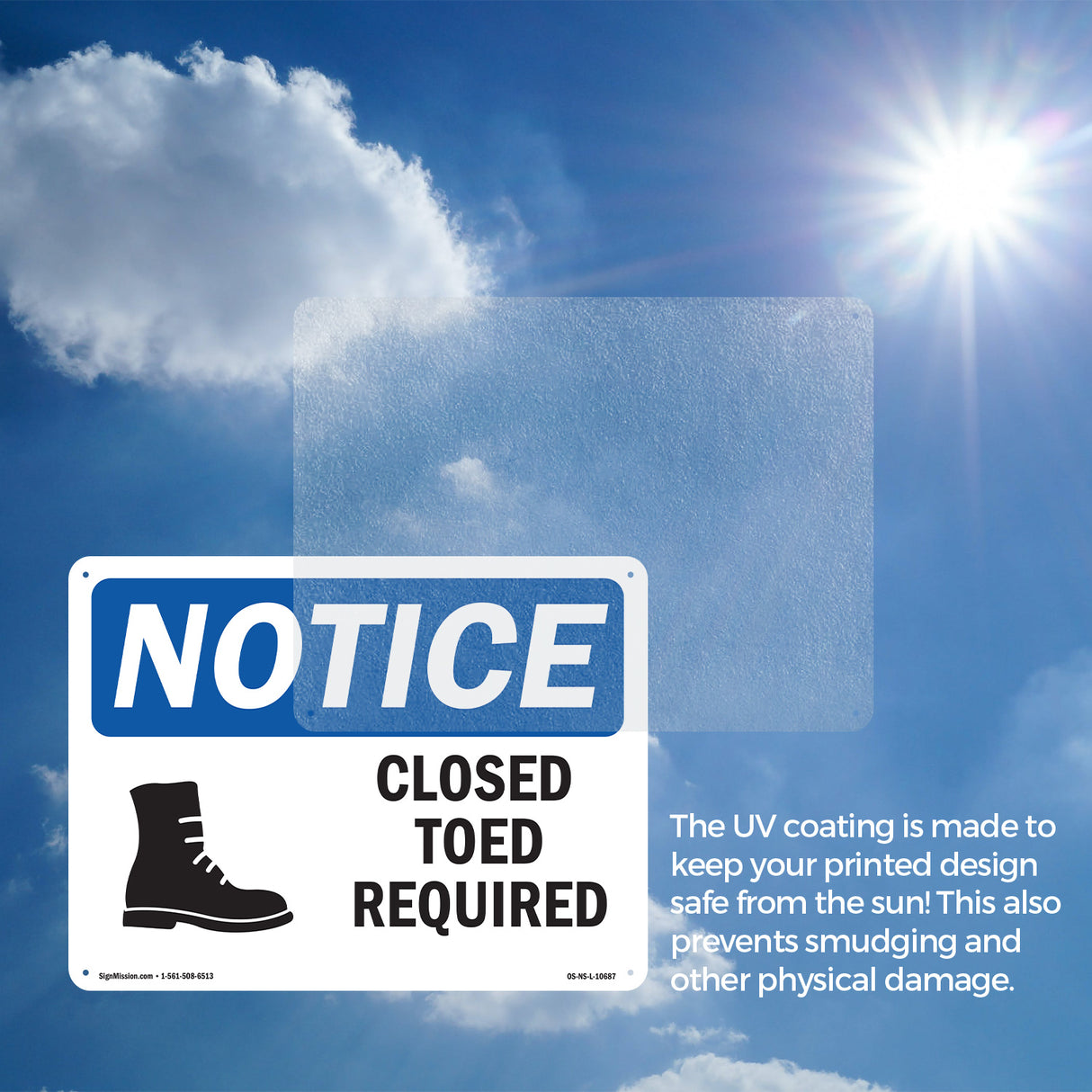 Closed Toed Shoes Required