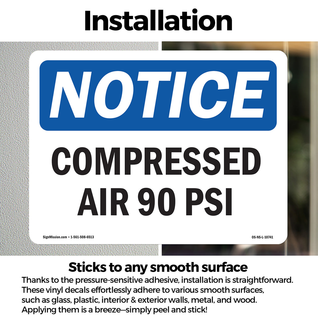 Compressed Air 90 PSI