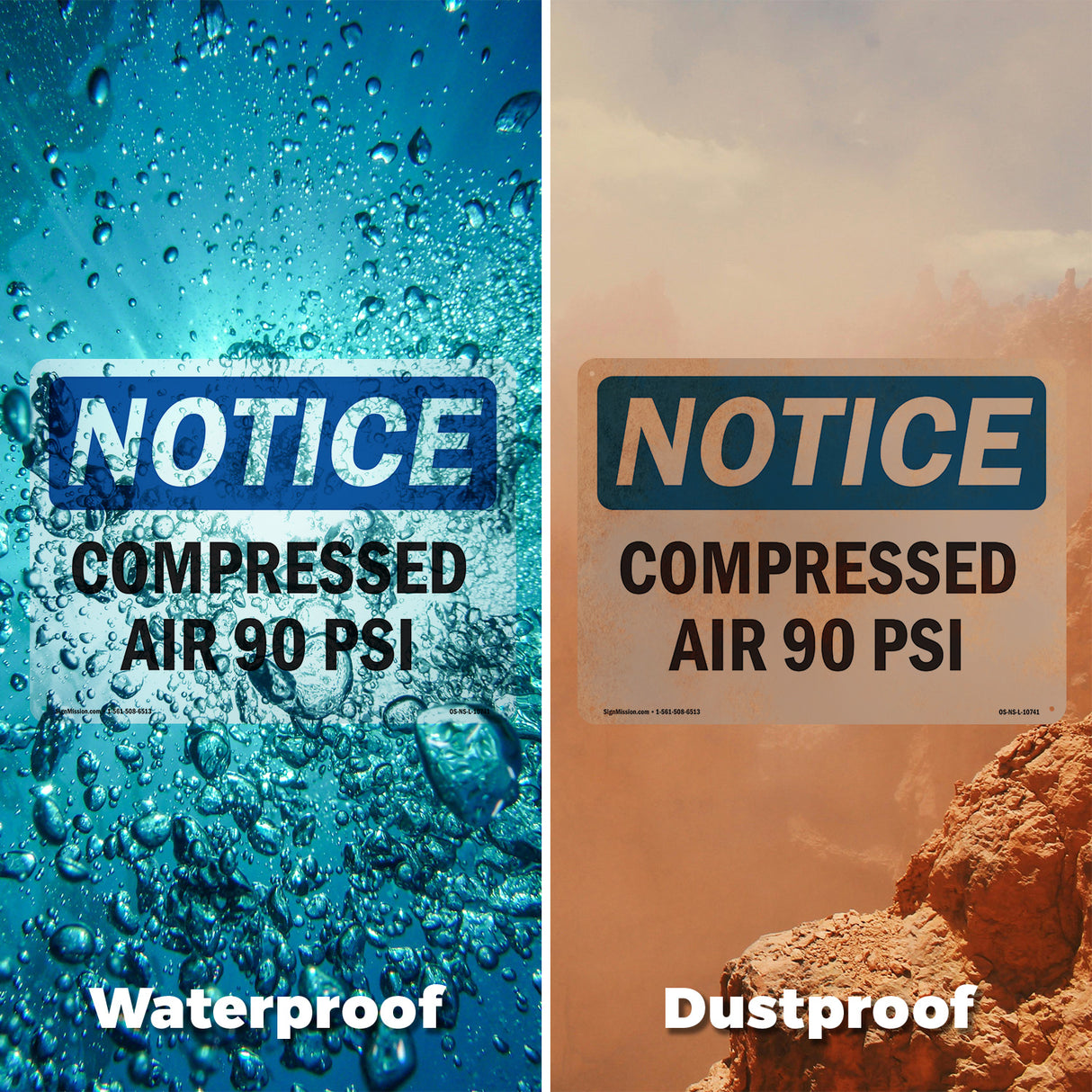 Compressed Air 90 PSI