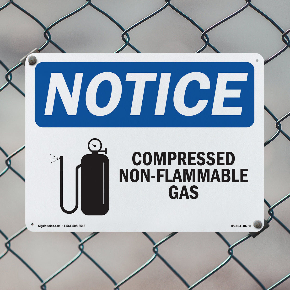Compressed Non-Flammable Gas