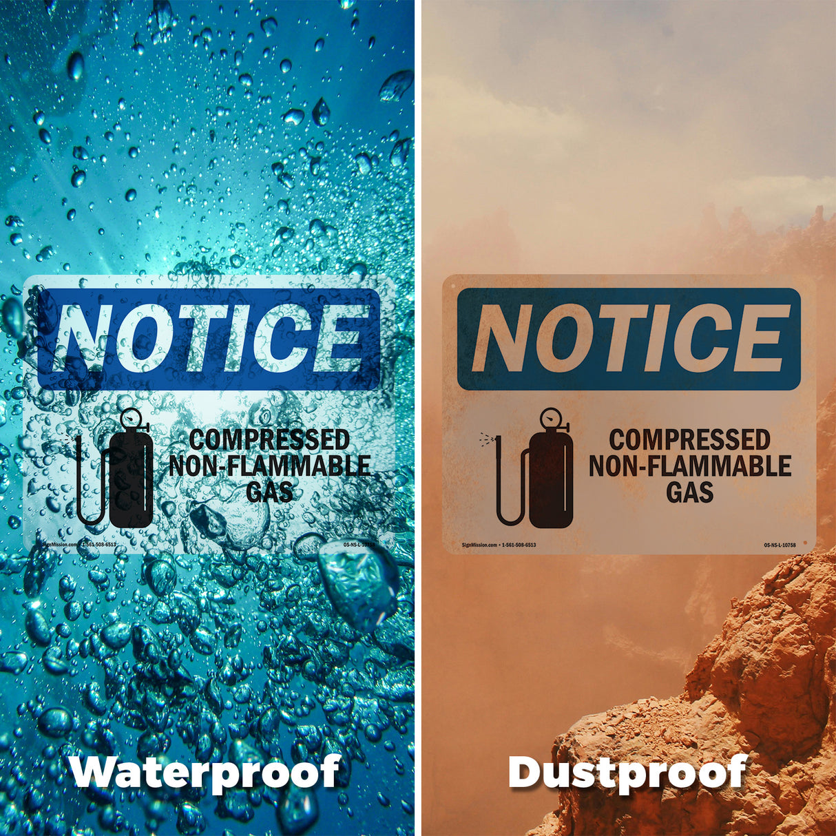 Compressed Non-Flammable Gas