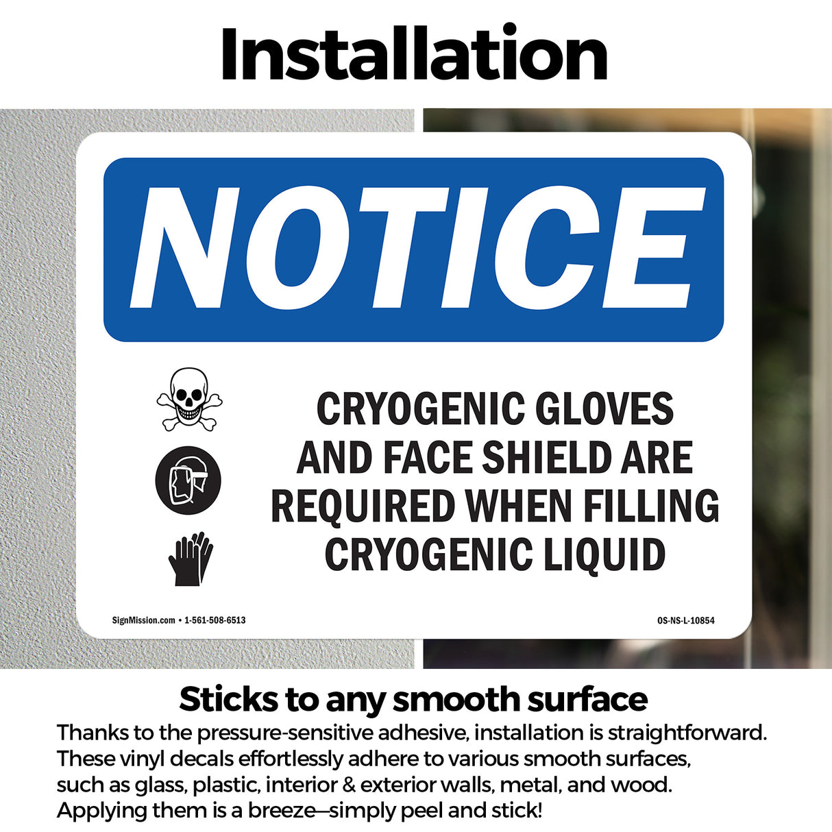 Cryogenic Gloves And Face Shield