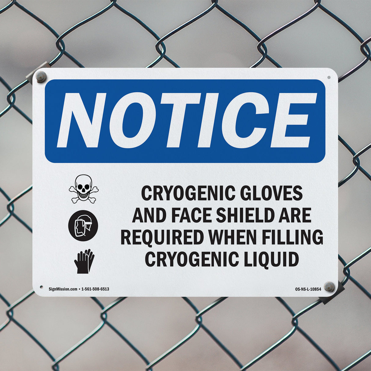 Cryogenic Gloves And Face Shield