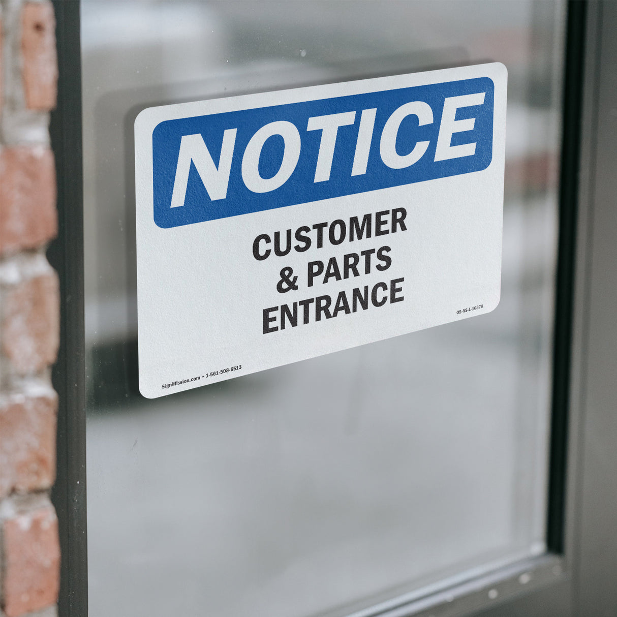 Customers And Parts Entrance