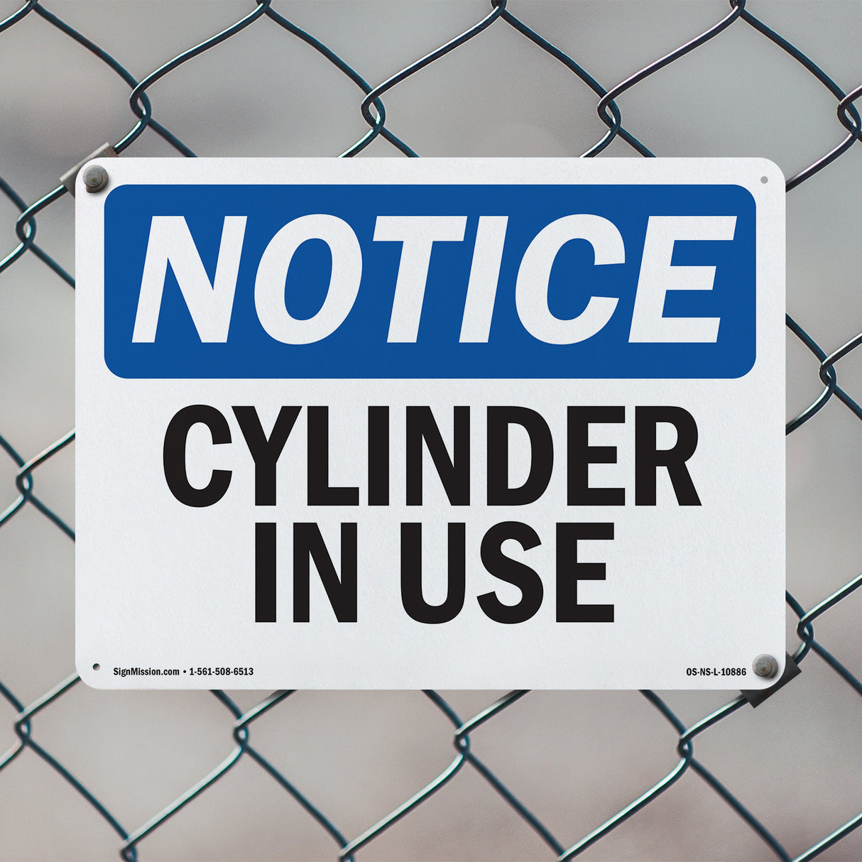 Cylinder In Use