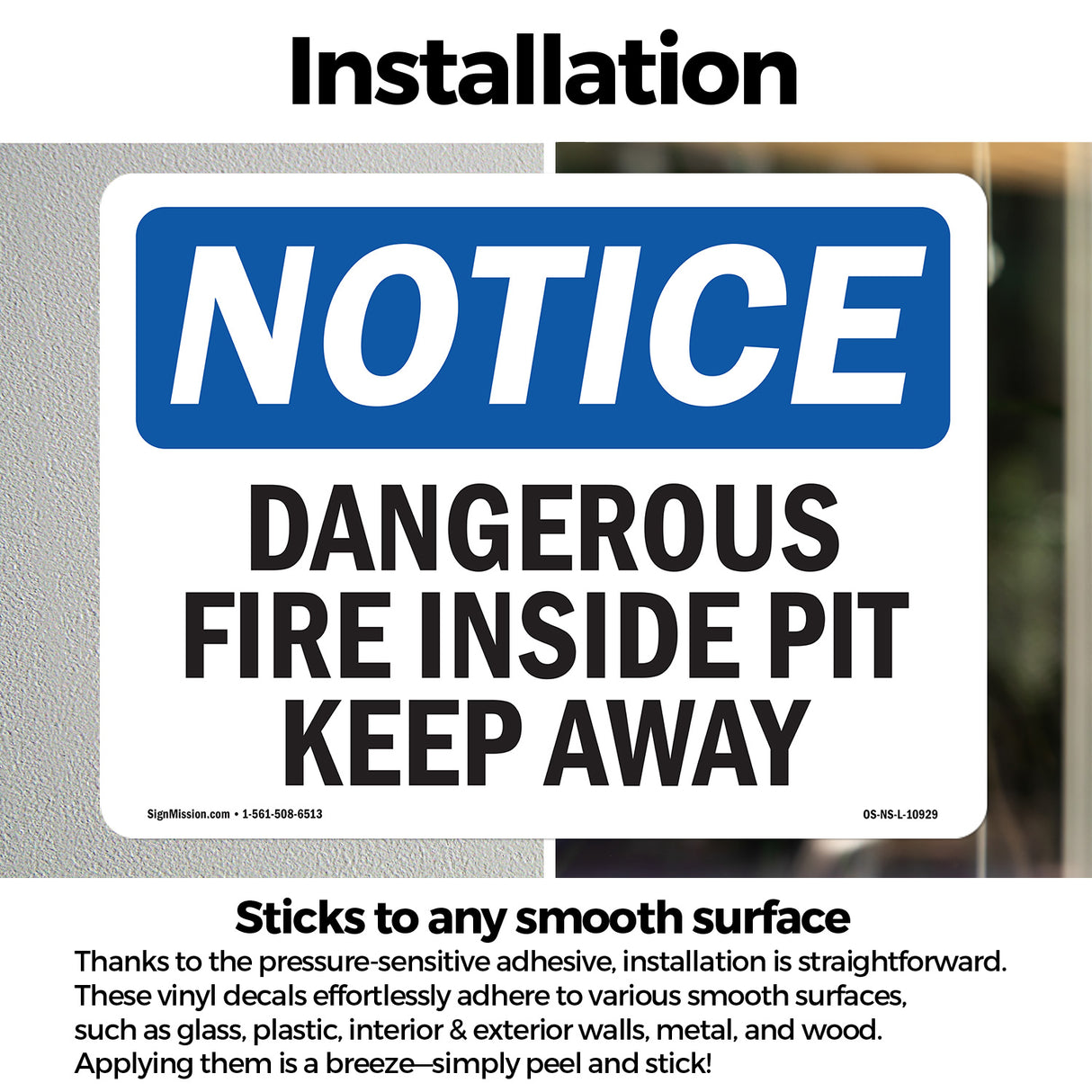 Dangerous Fire Inside Pit Keep Away