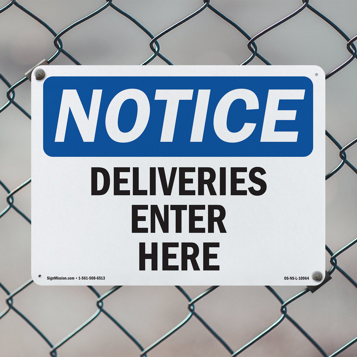 Deliveries Enter Here