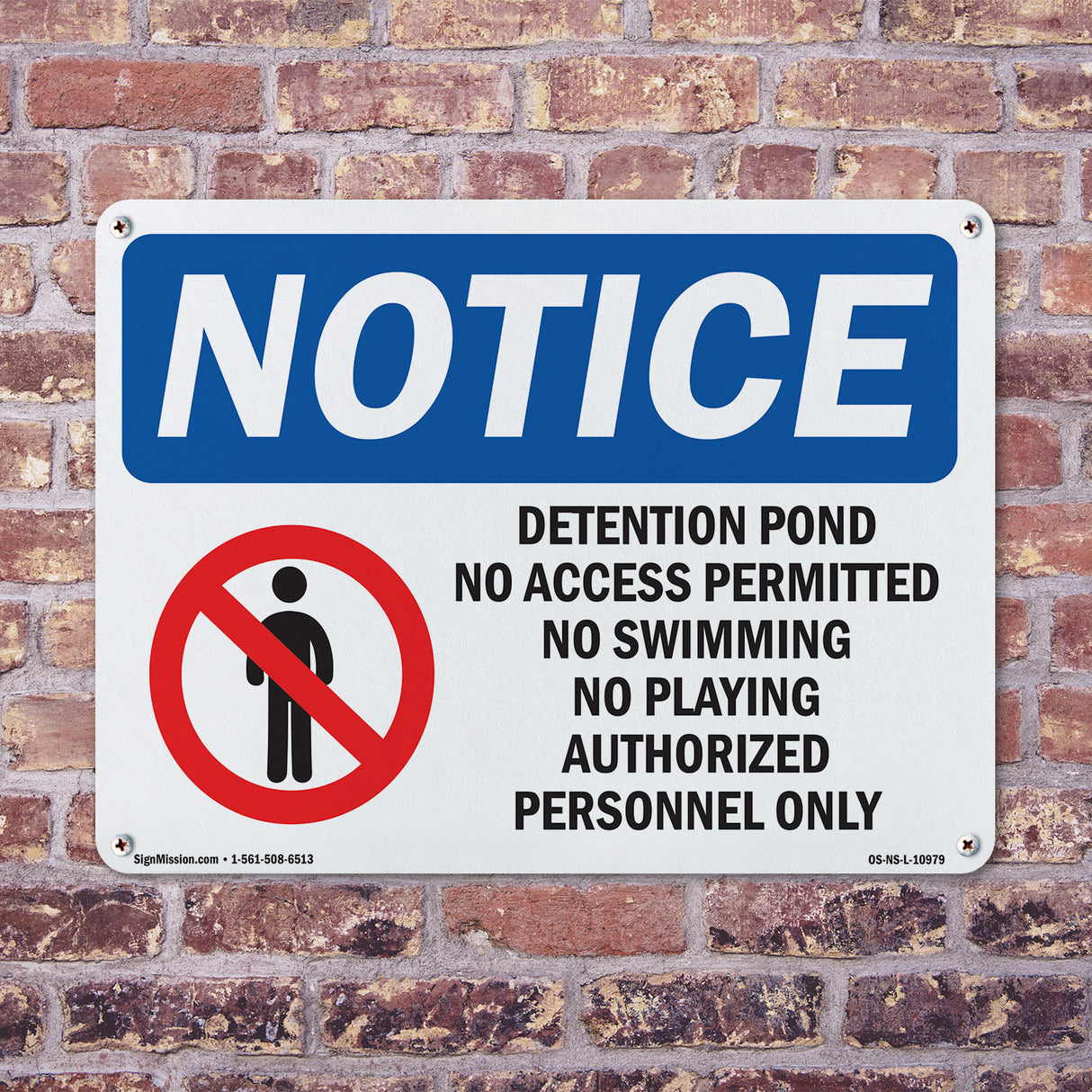 Detention Pond No Access Permitted