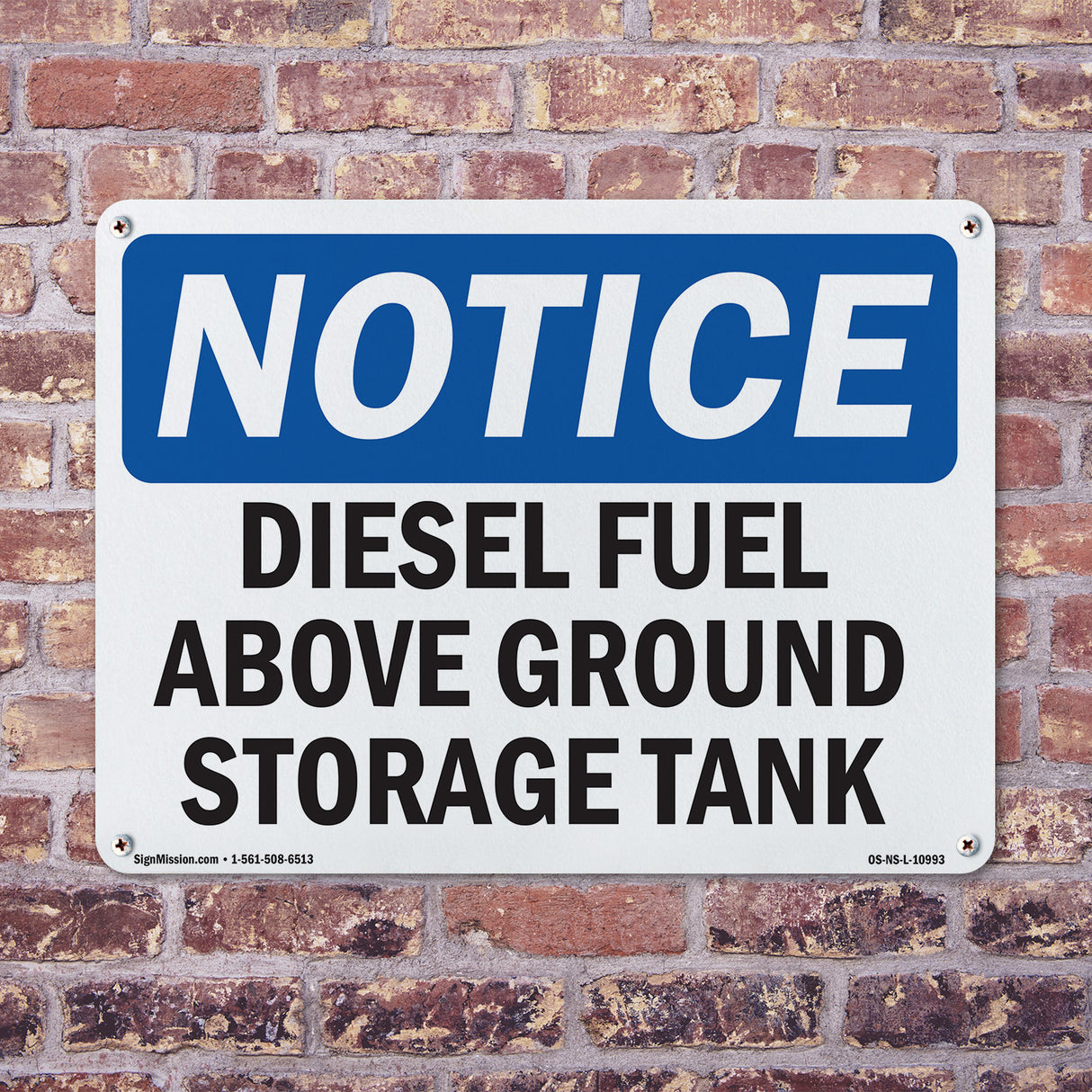 Diesel Fuel Above Ground Storage Tank