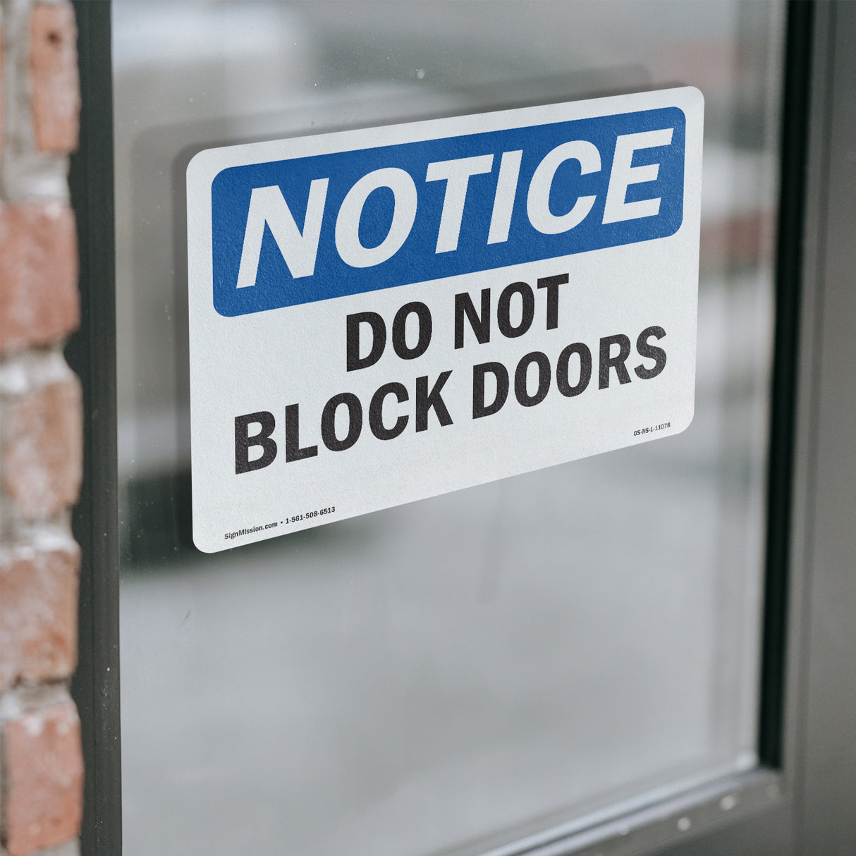 Do Not Block Doors