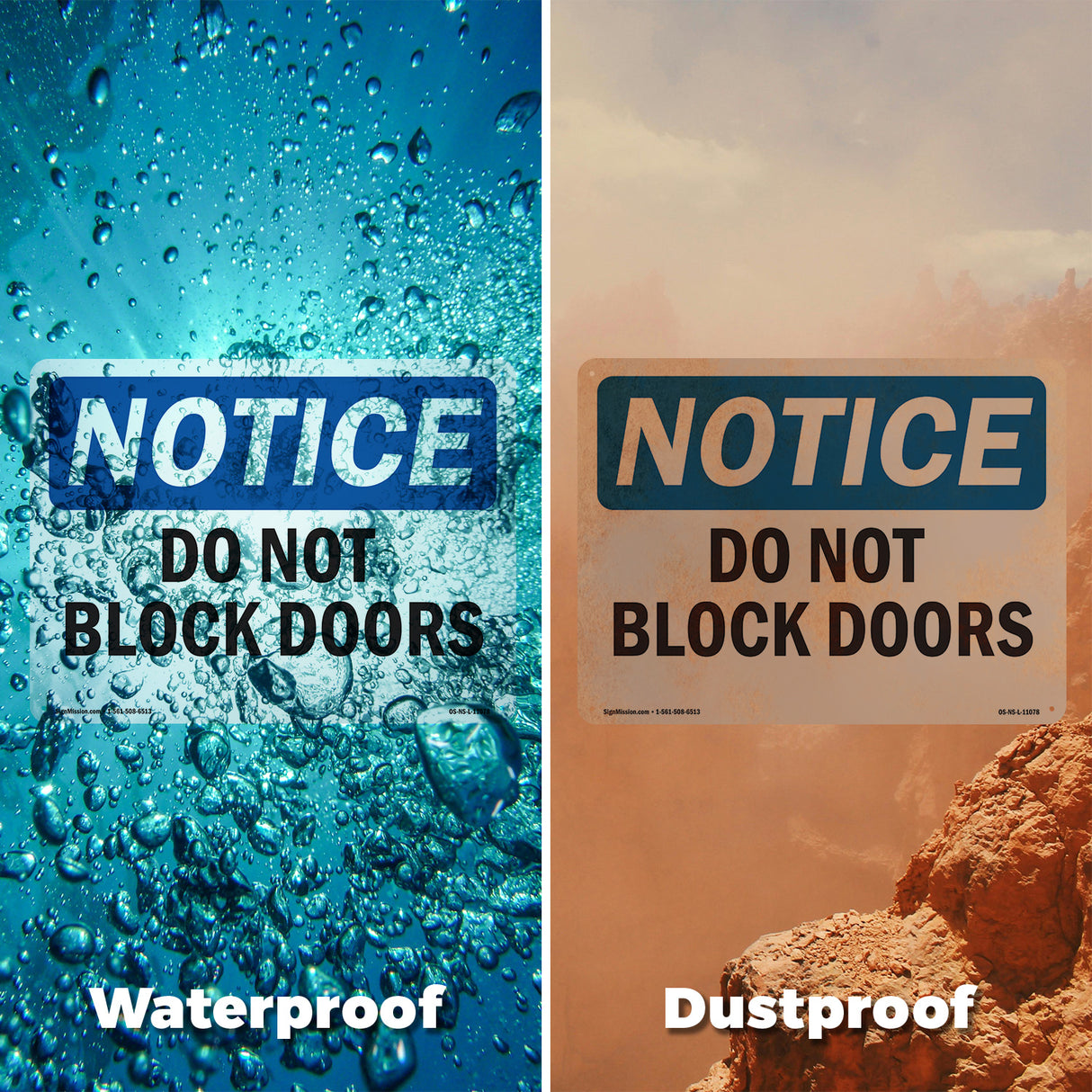Do Not Block Doors