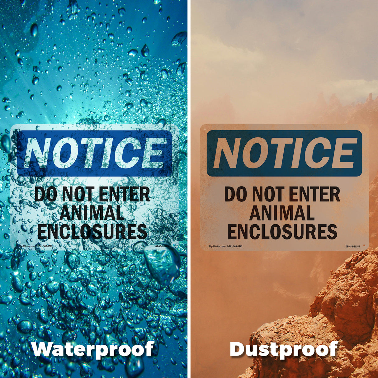 Do Not Enter Animal Enclosures