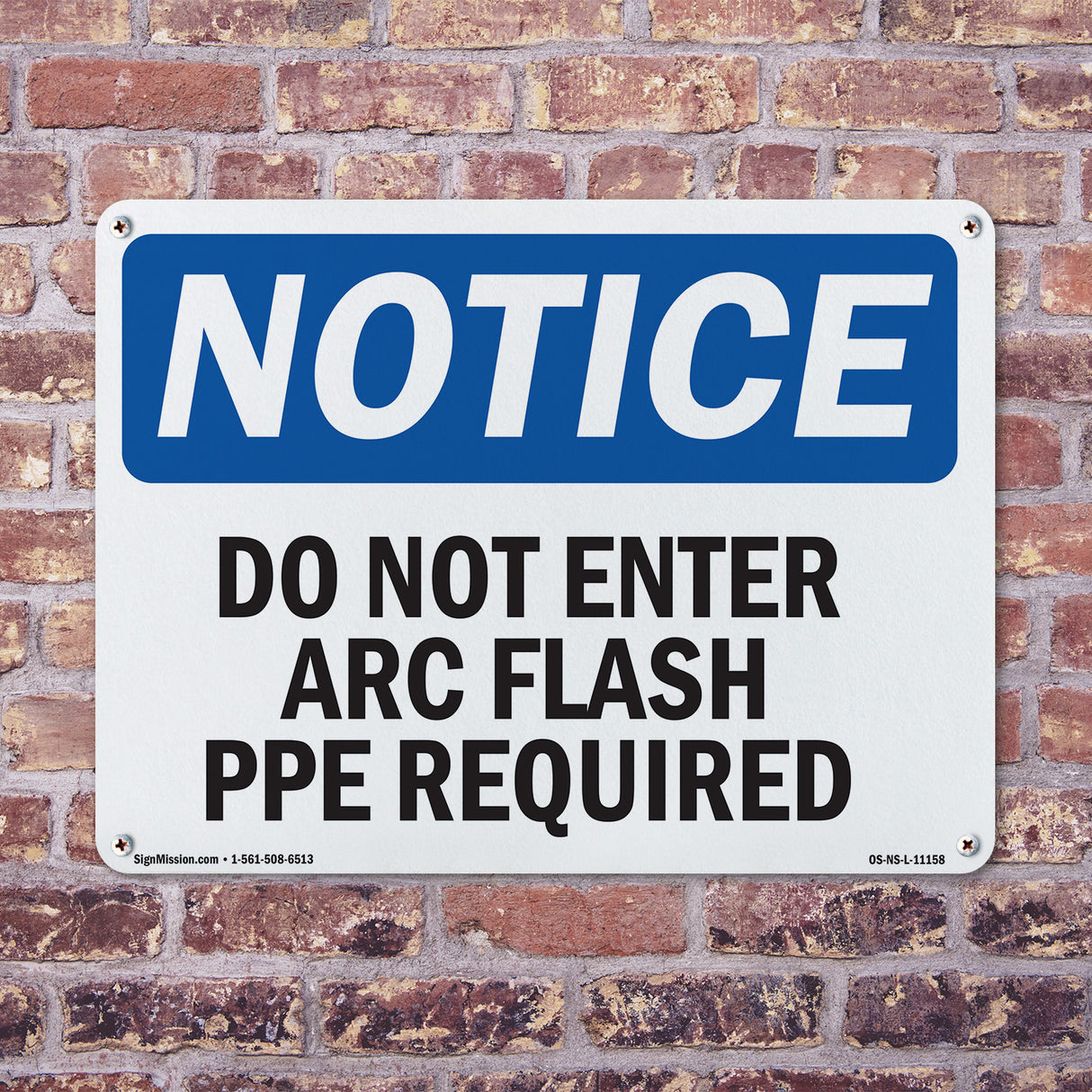 Do Not Enter Arc Flash PPE Required