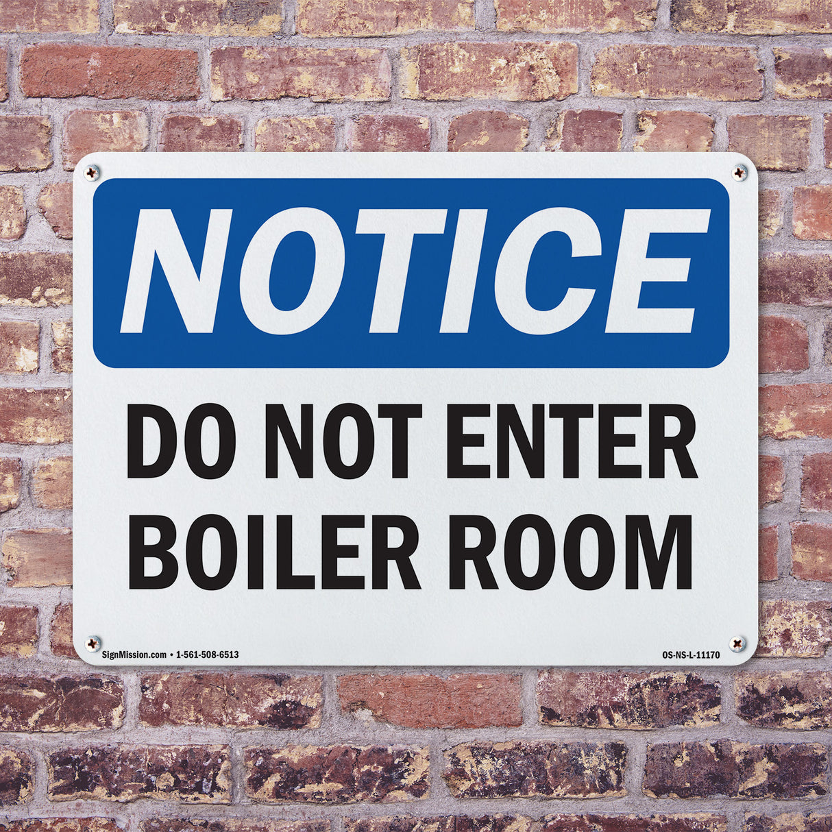 Do Not Enter Boiler Room