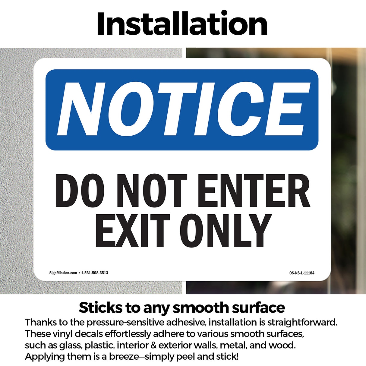 Do Not Enter Exit Only