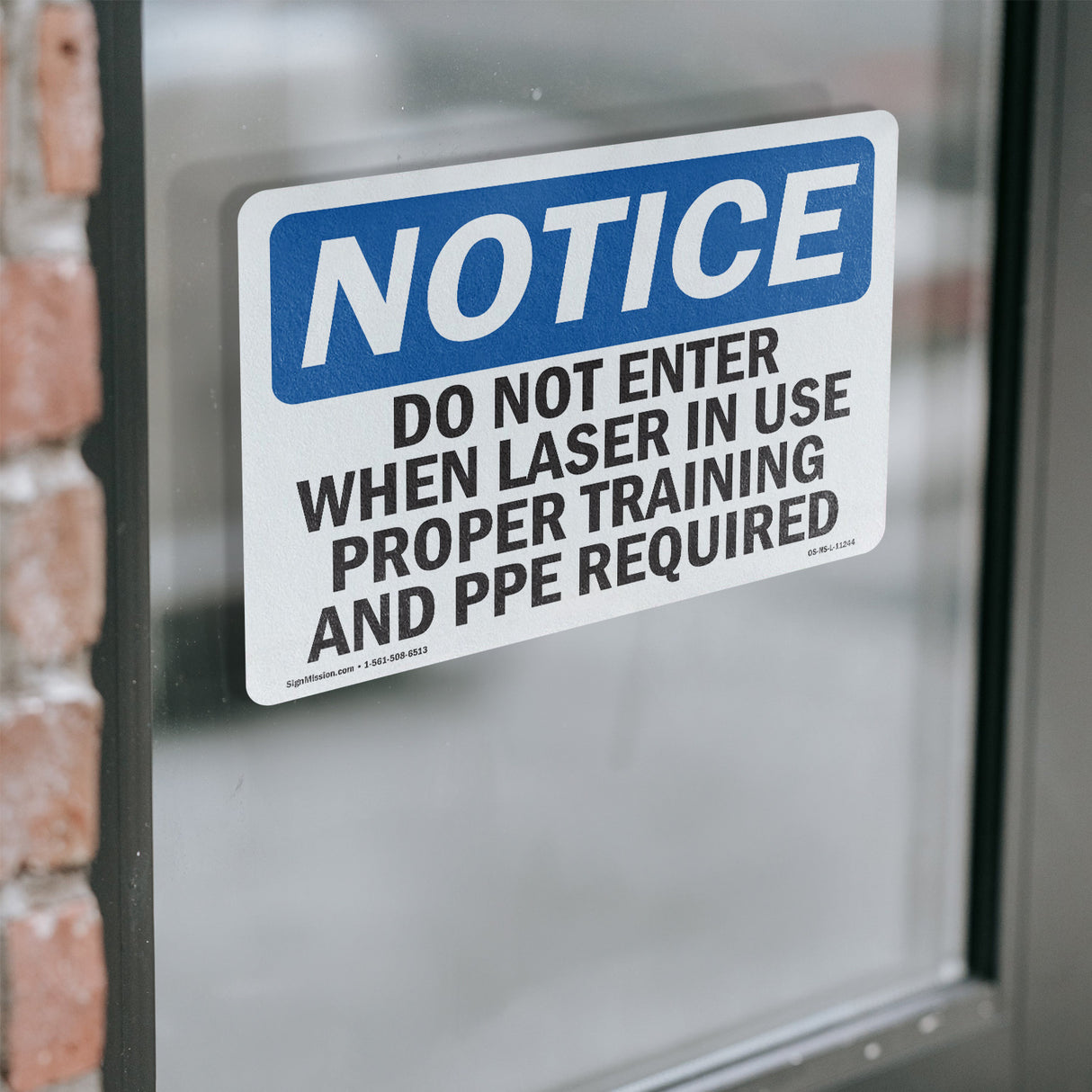 Do Not Enter When Laser In Use Proper Training