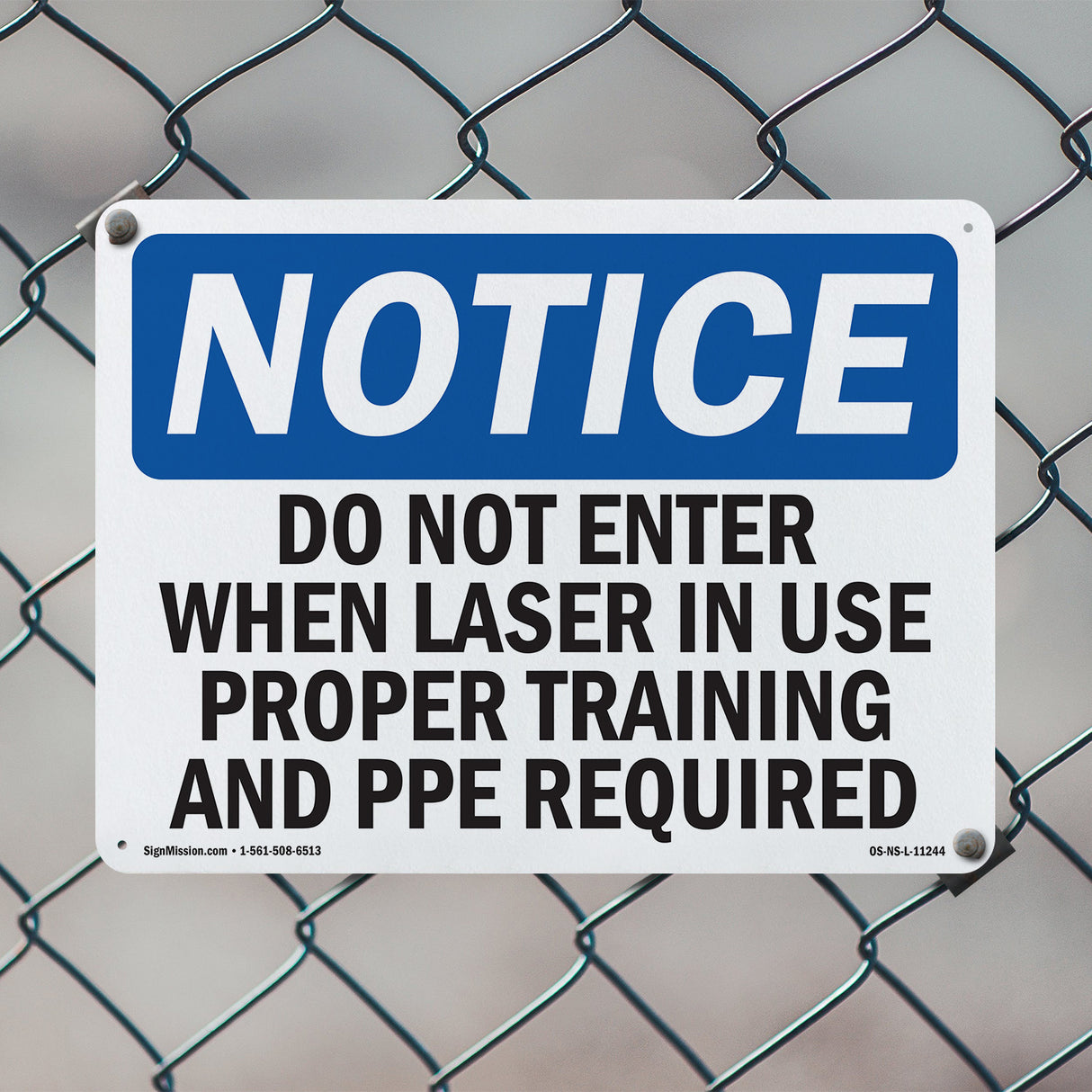 Do Not Enter When Laser In Use Proper Training