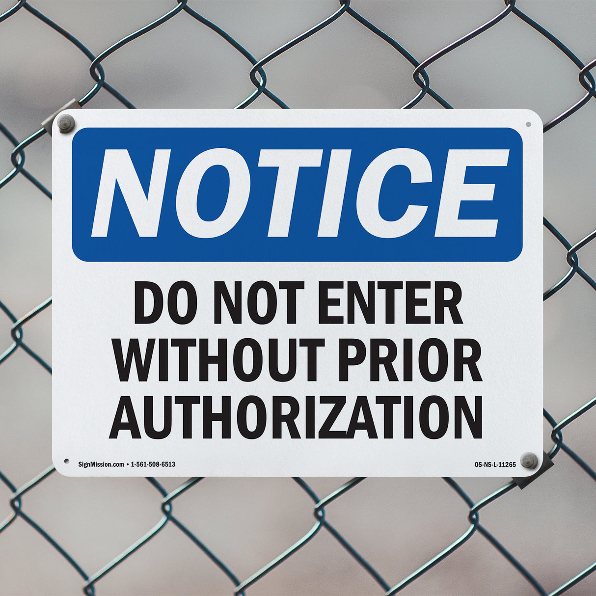 Do Not Enter Without Prior Authorization