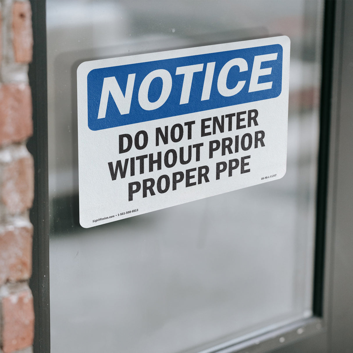 Do Not Enter Without Proper PPE
