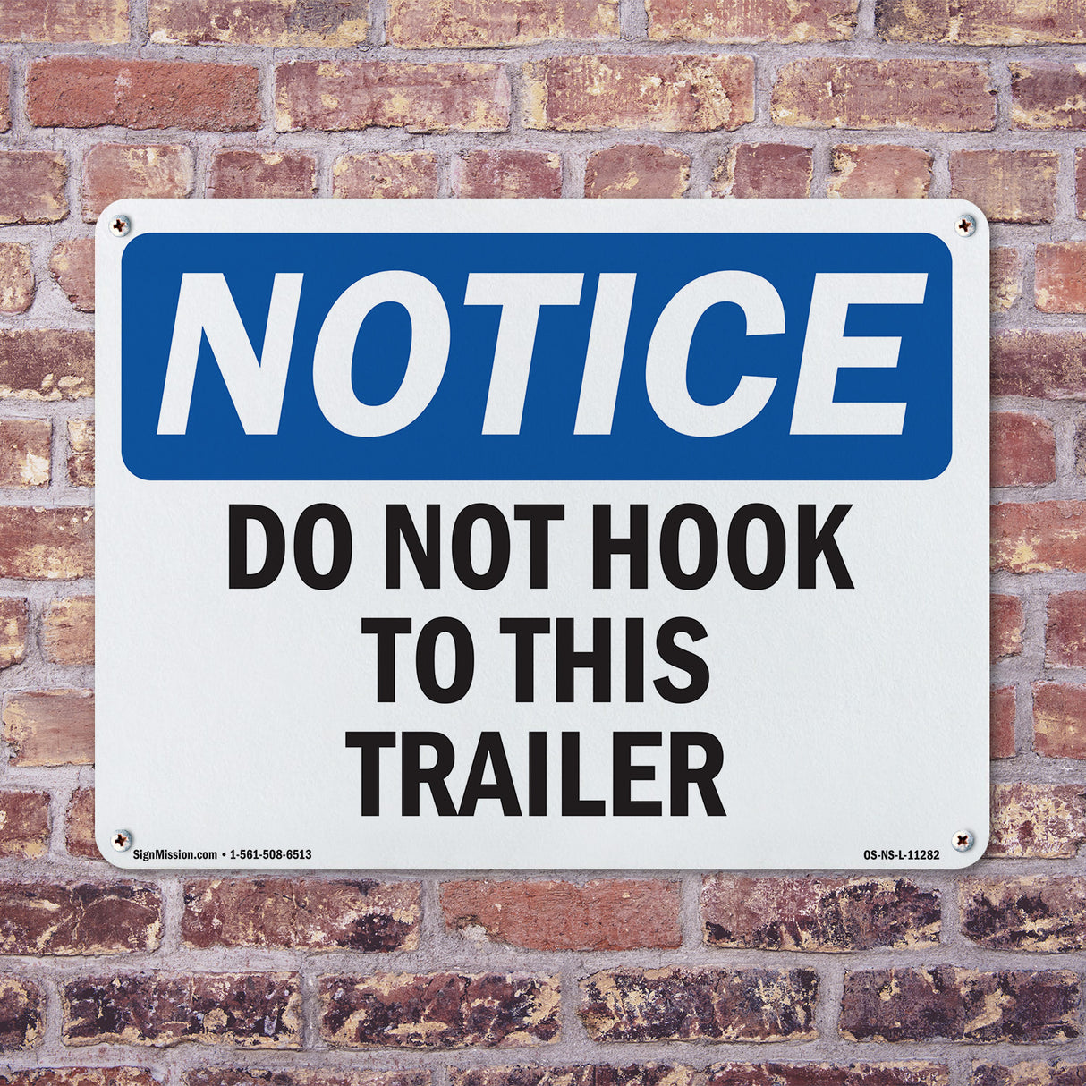 Do Not Hook To This Trailer