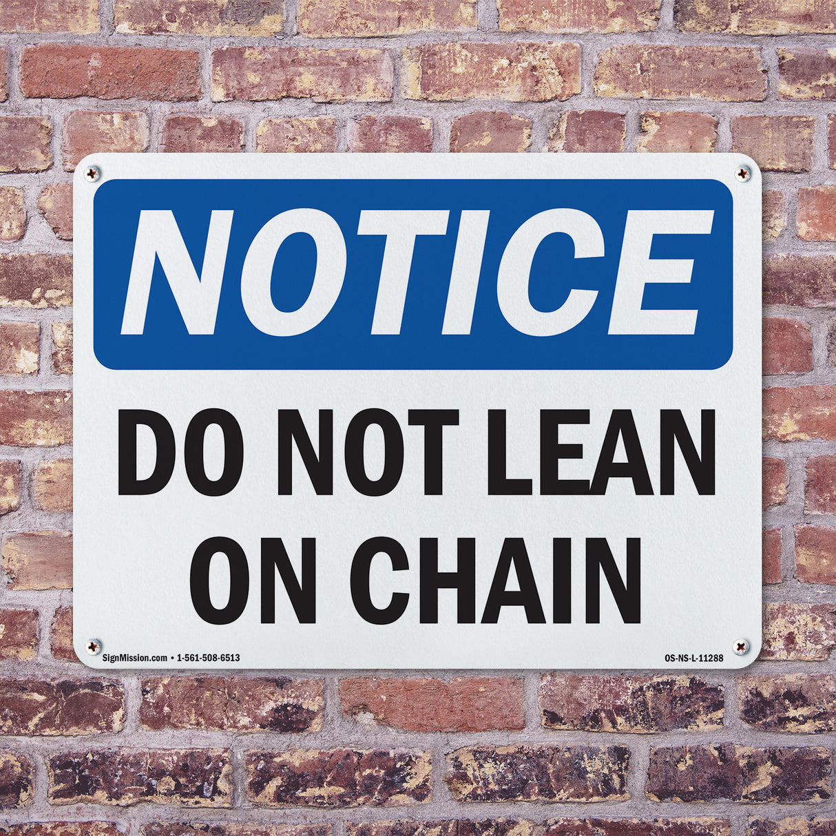 Do Not Lean On Chain