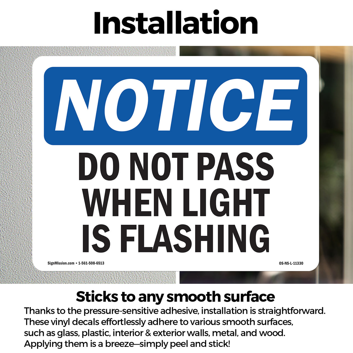 Do Not Pass When Light Is Flashing