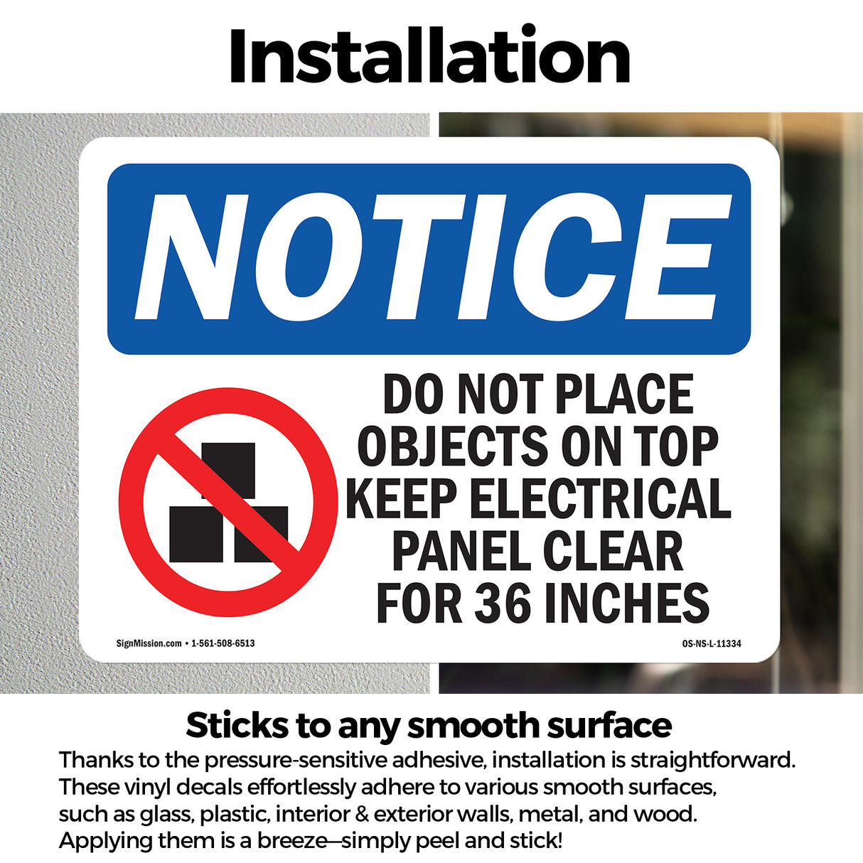 Do Not Place Objects