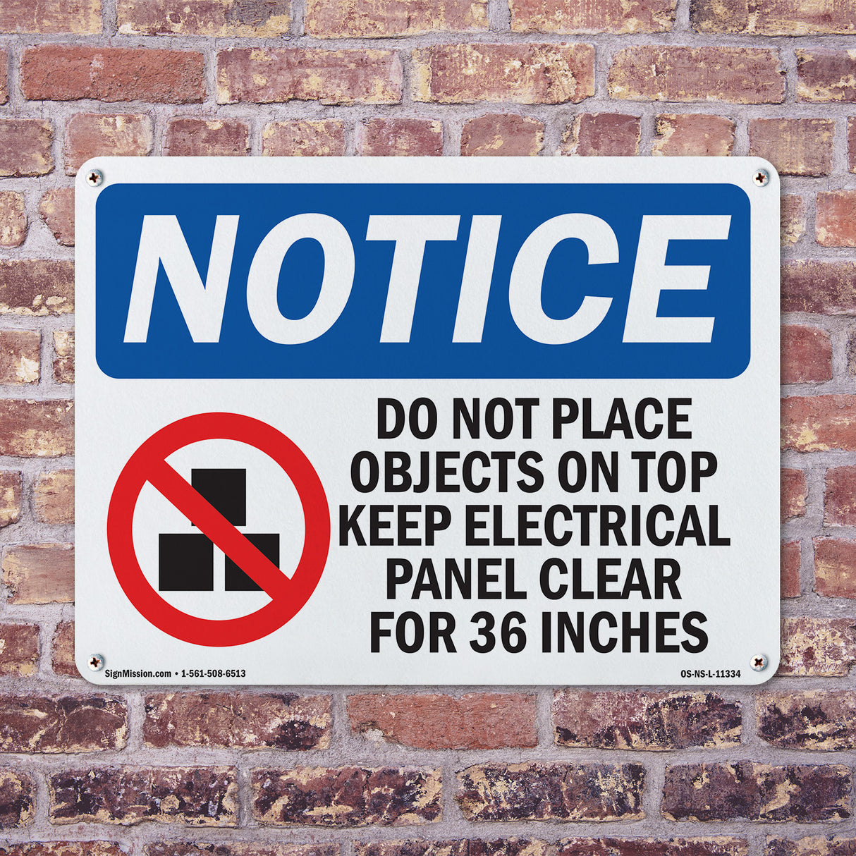 Do Not Place Objects