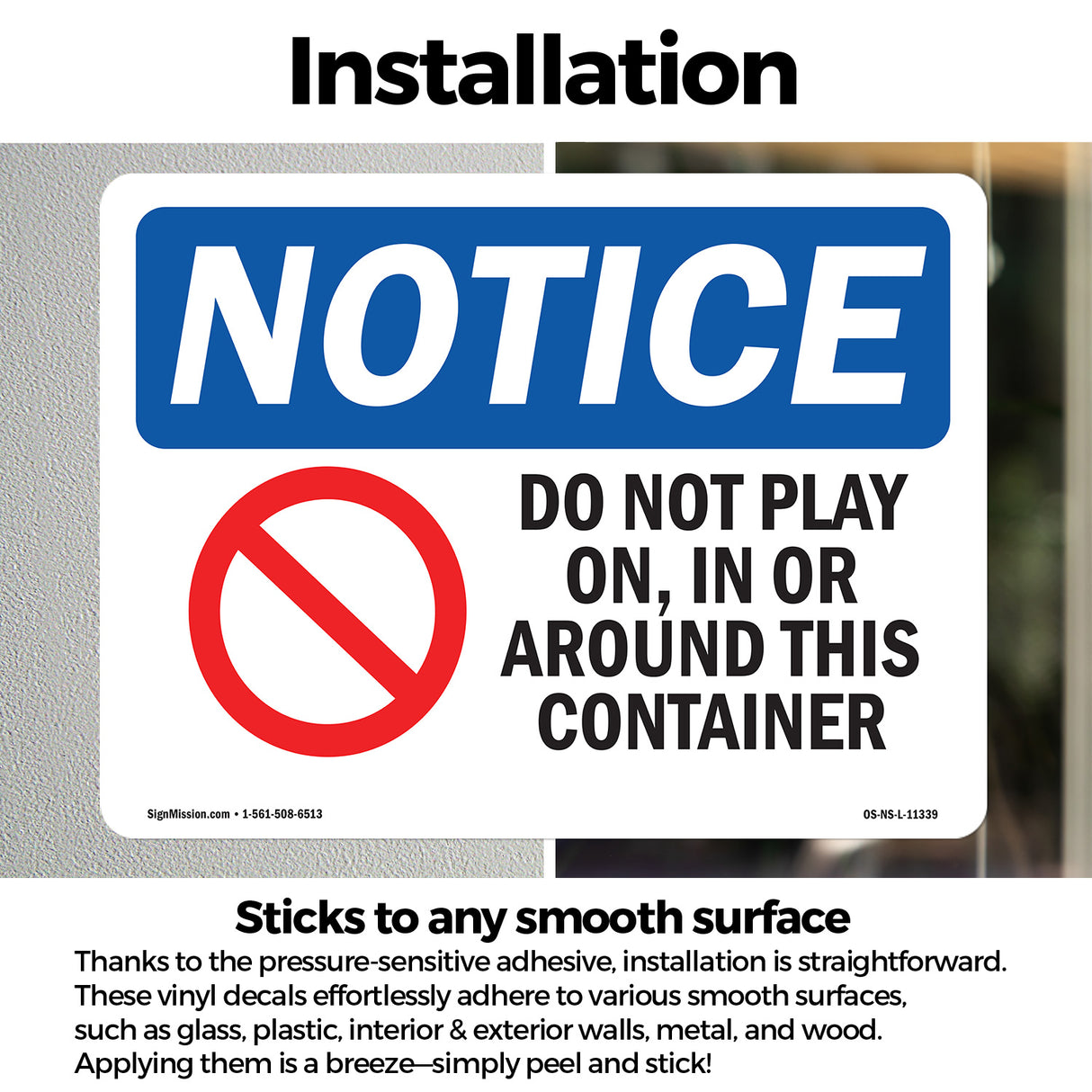 Do Not Play On, In Or Around