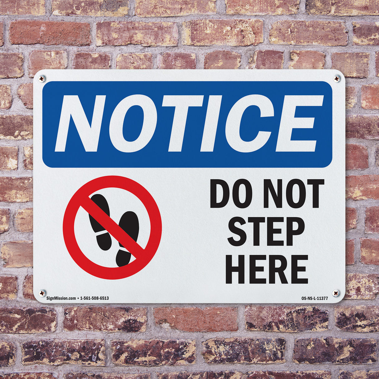 Do Not Step Here