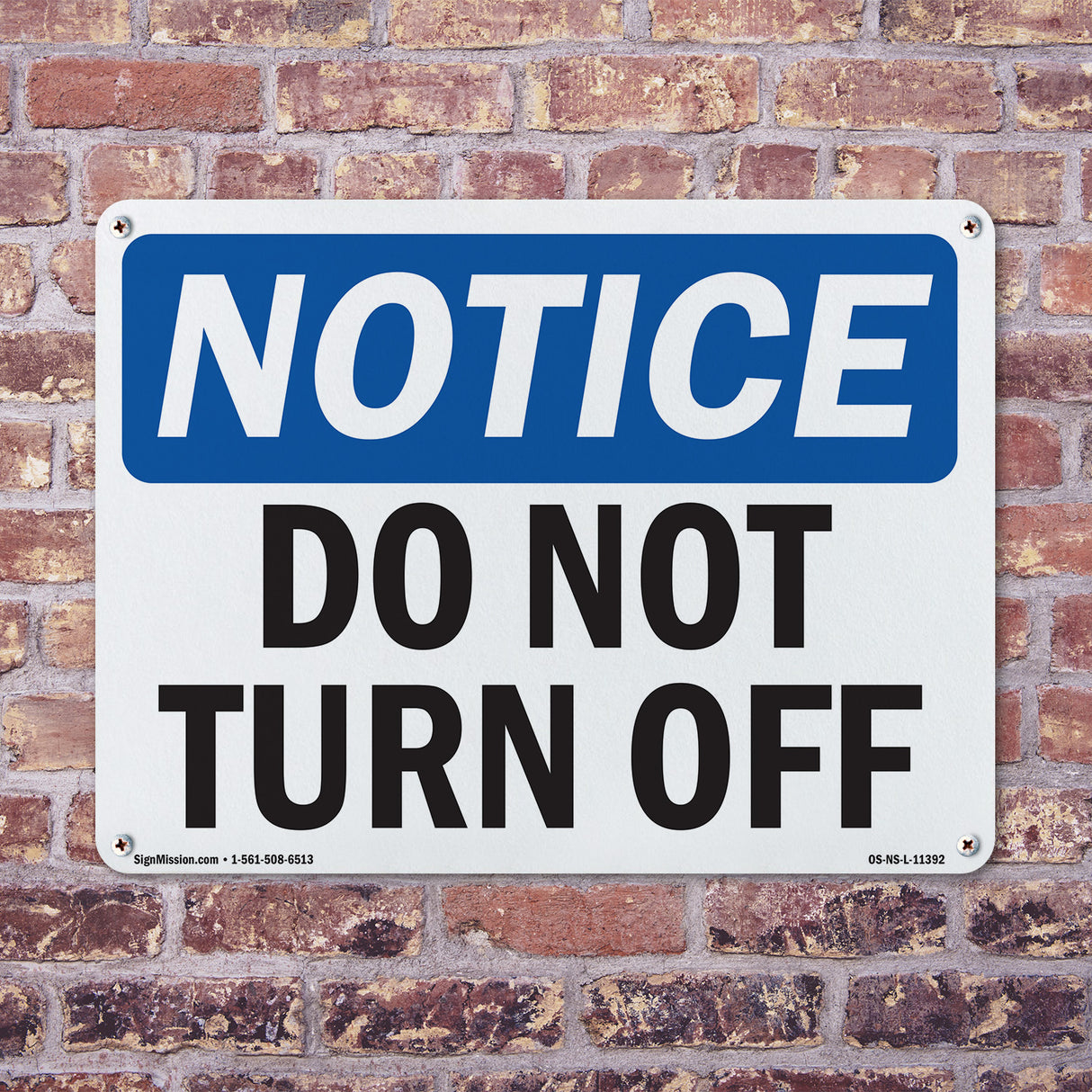 Do Not Turn Off