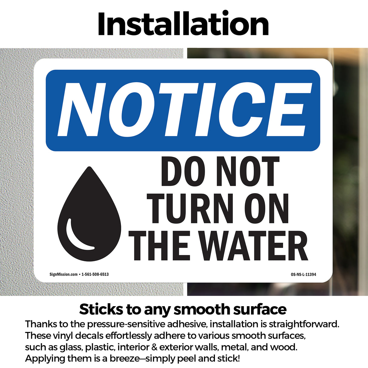 Do Not Turn On The Water