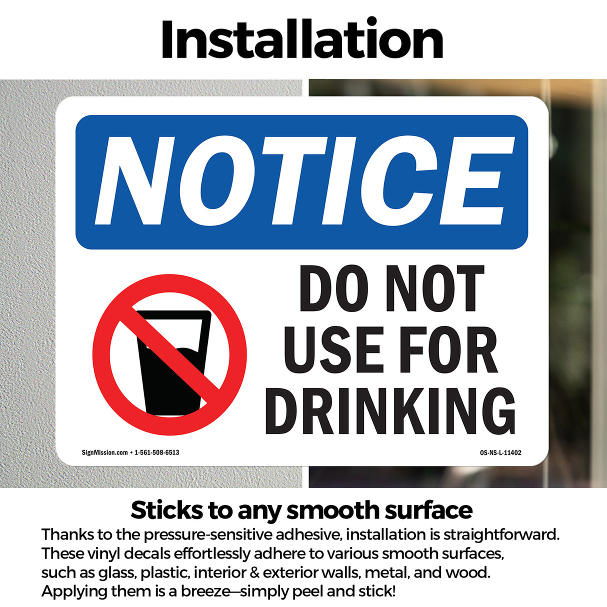 Do Not Use For Drinking