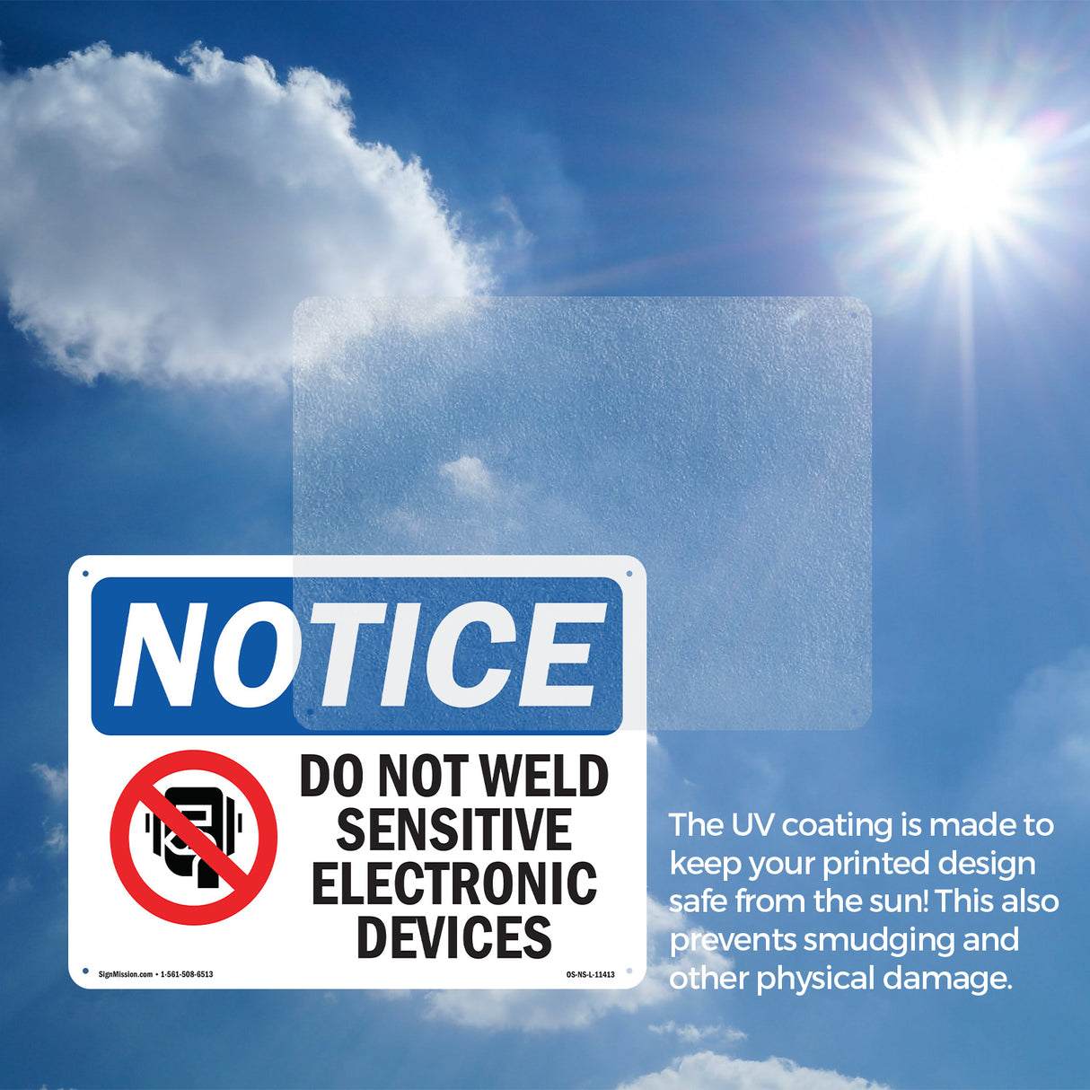 Do Not Weld Sensitive Electronic