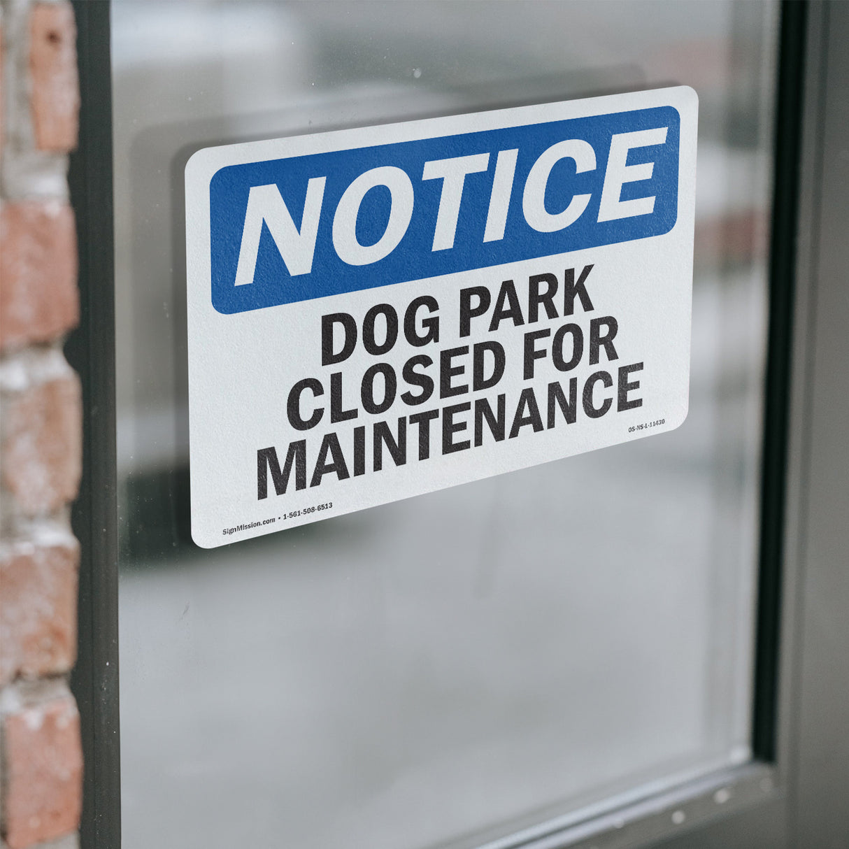Dog Park Closed For Maintenance