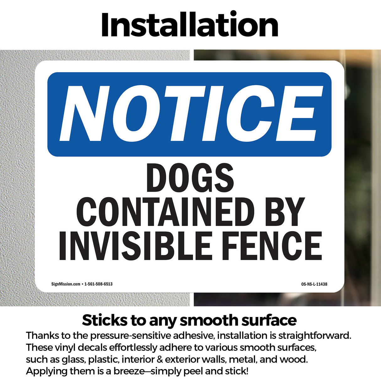 Dogs Contained By Invisible Fence
