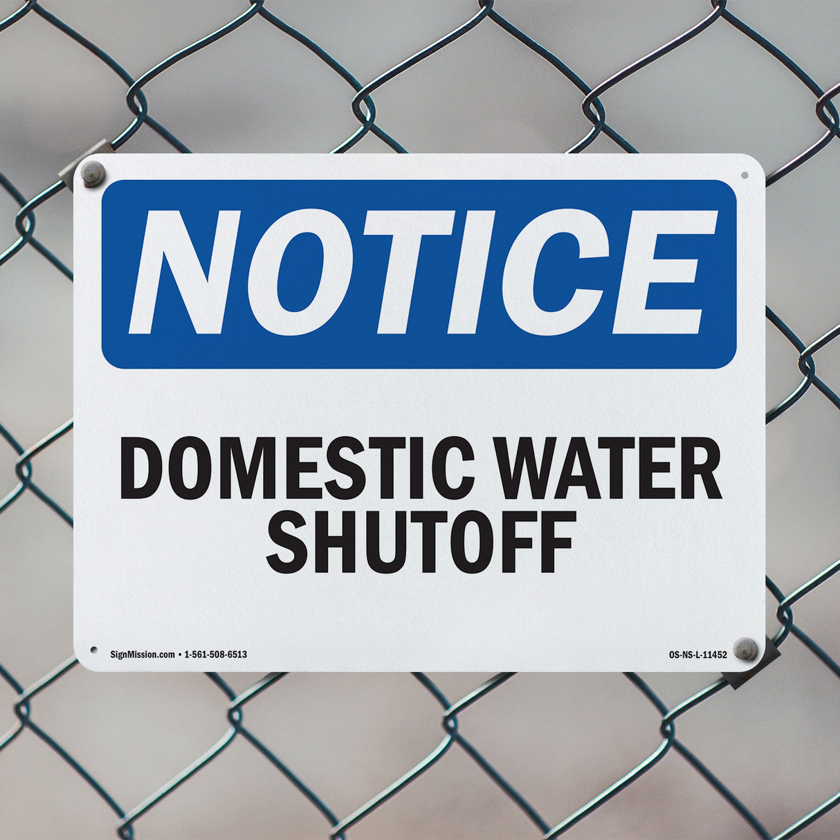 Domestic Water Shutoff