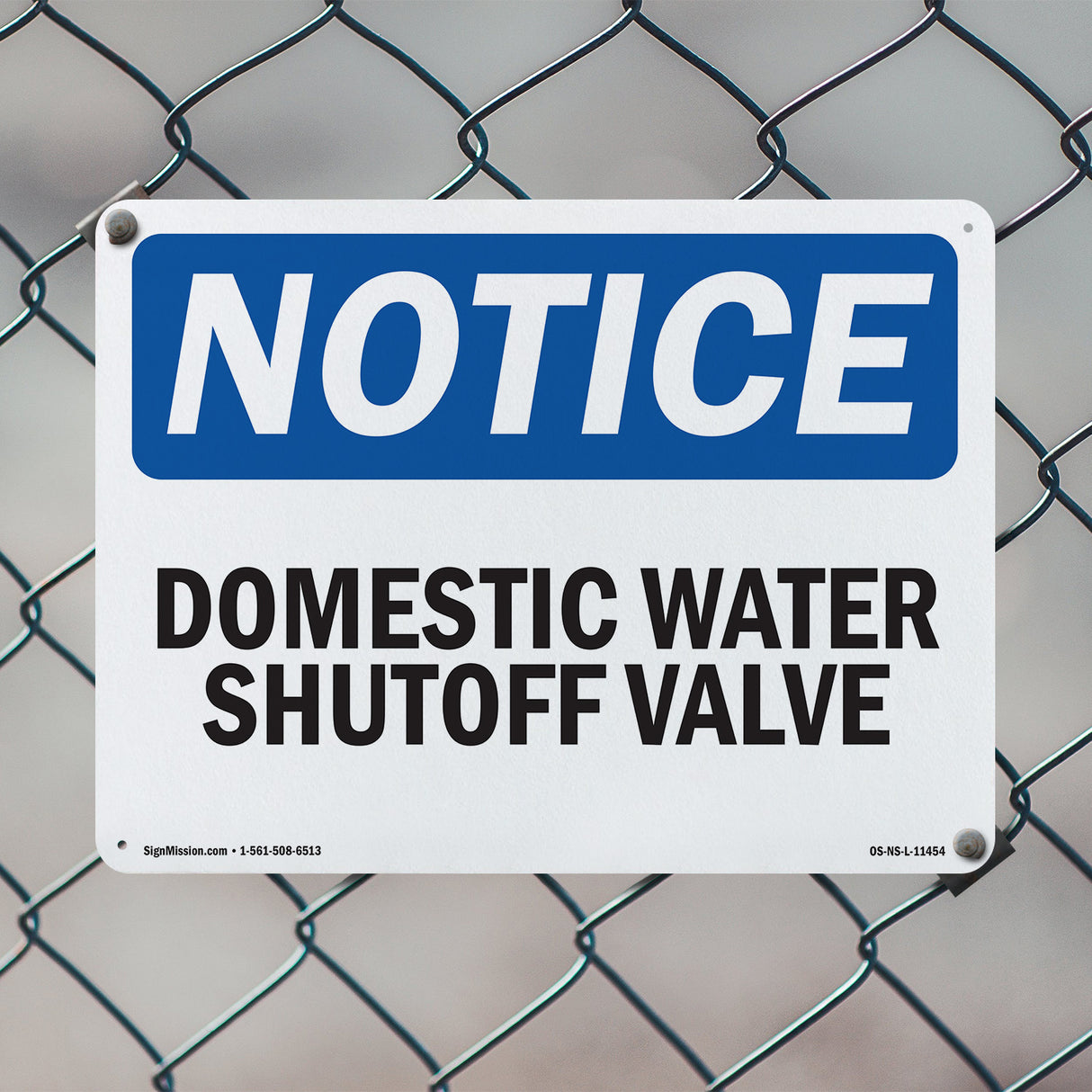 Domestic Water Shutoff Valve