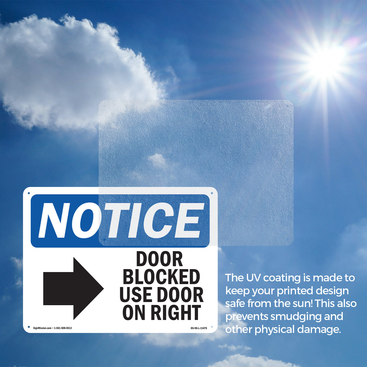 Door Blocked Use Door On Left