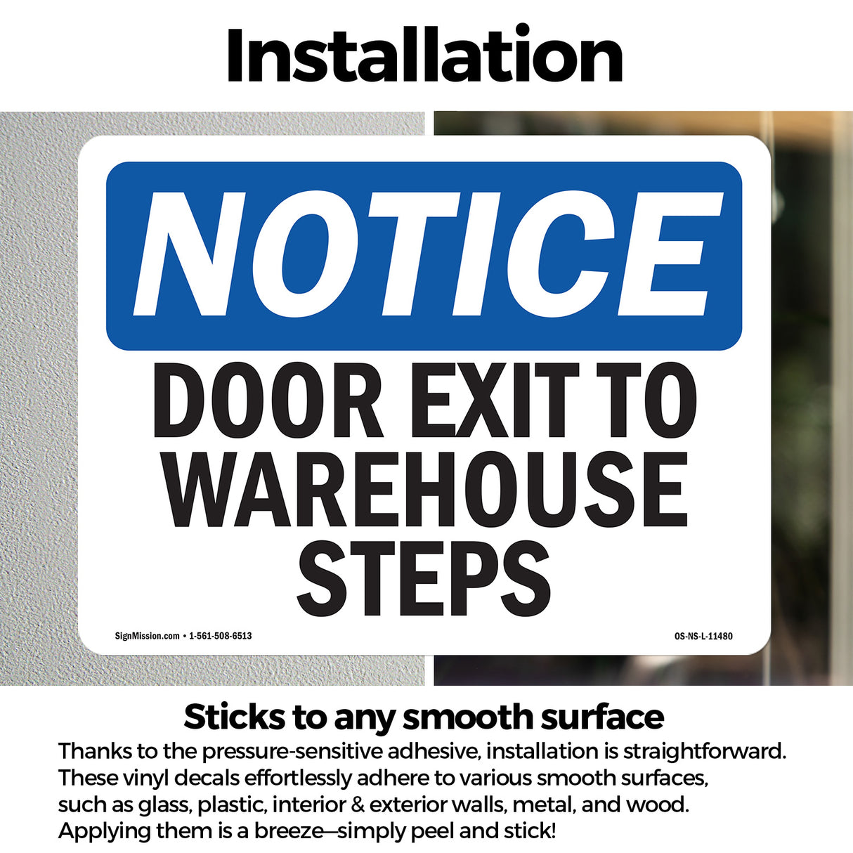 Door Exits To Warehouse Steps
