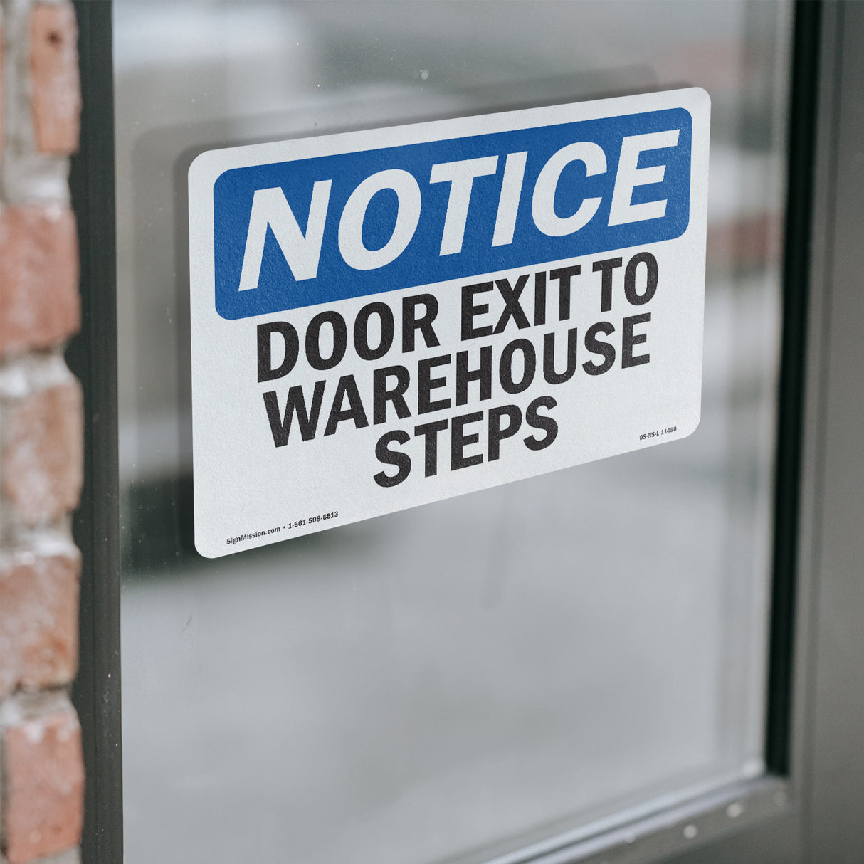 Door Exits To Warehouse Steps