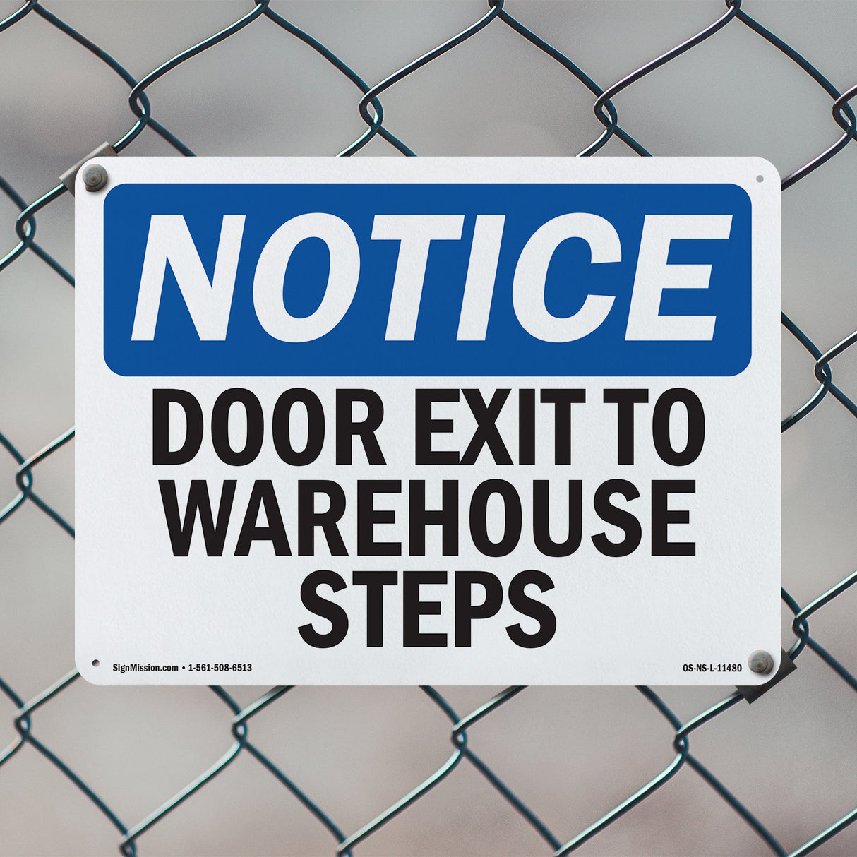 Door Exits To Warehouse Steps
