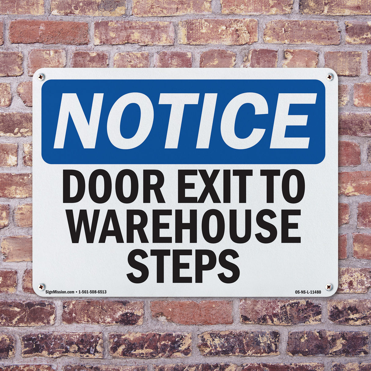 Door Exits To Warehouse Steps
