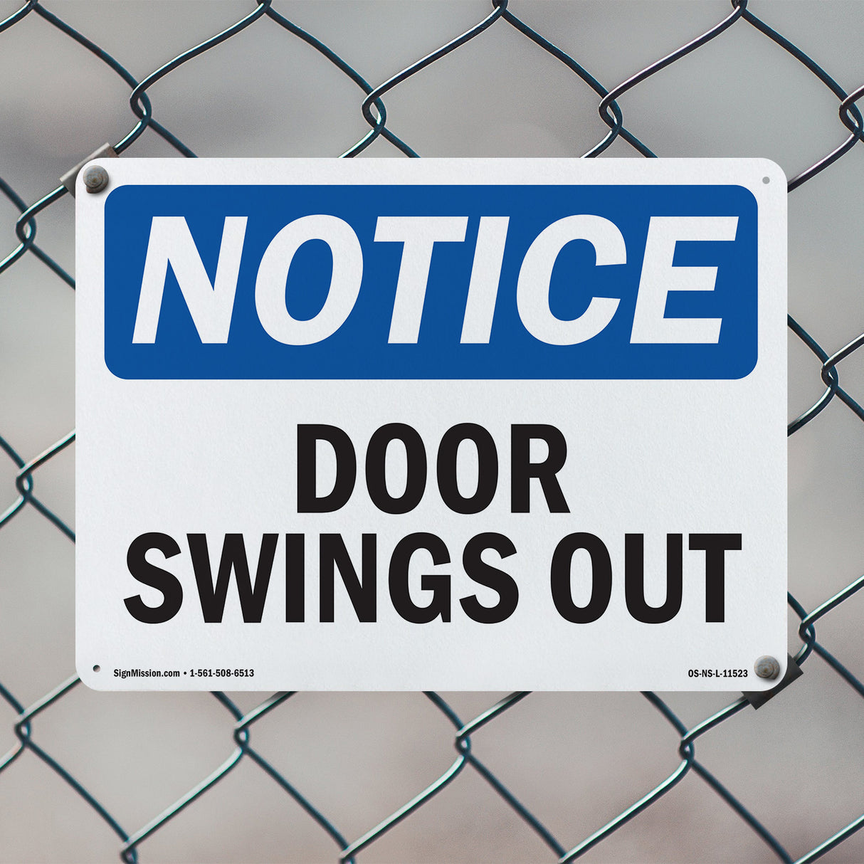Door Swings Out