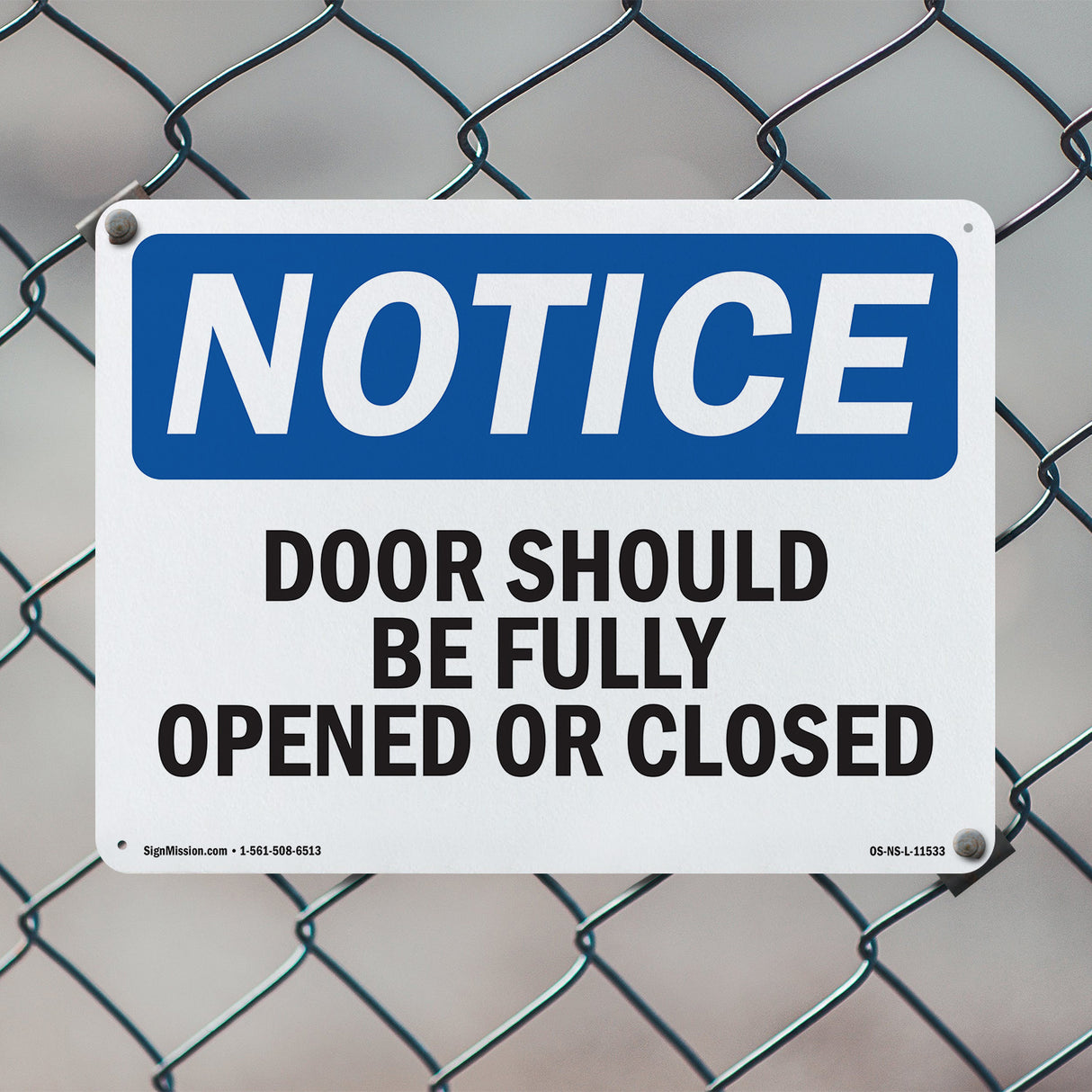 Doors Should Be Fully Opened Or Closed