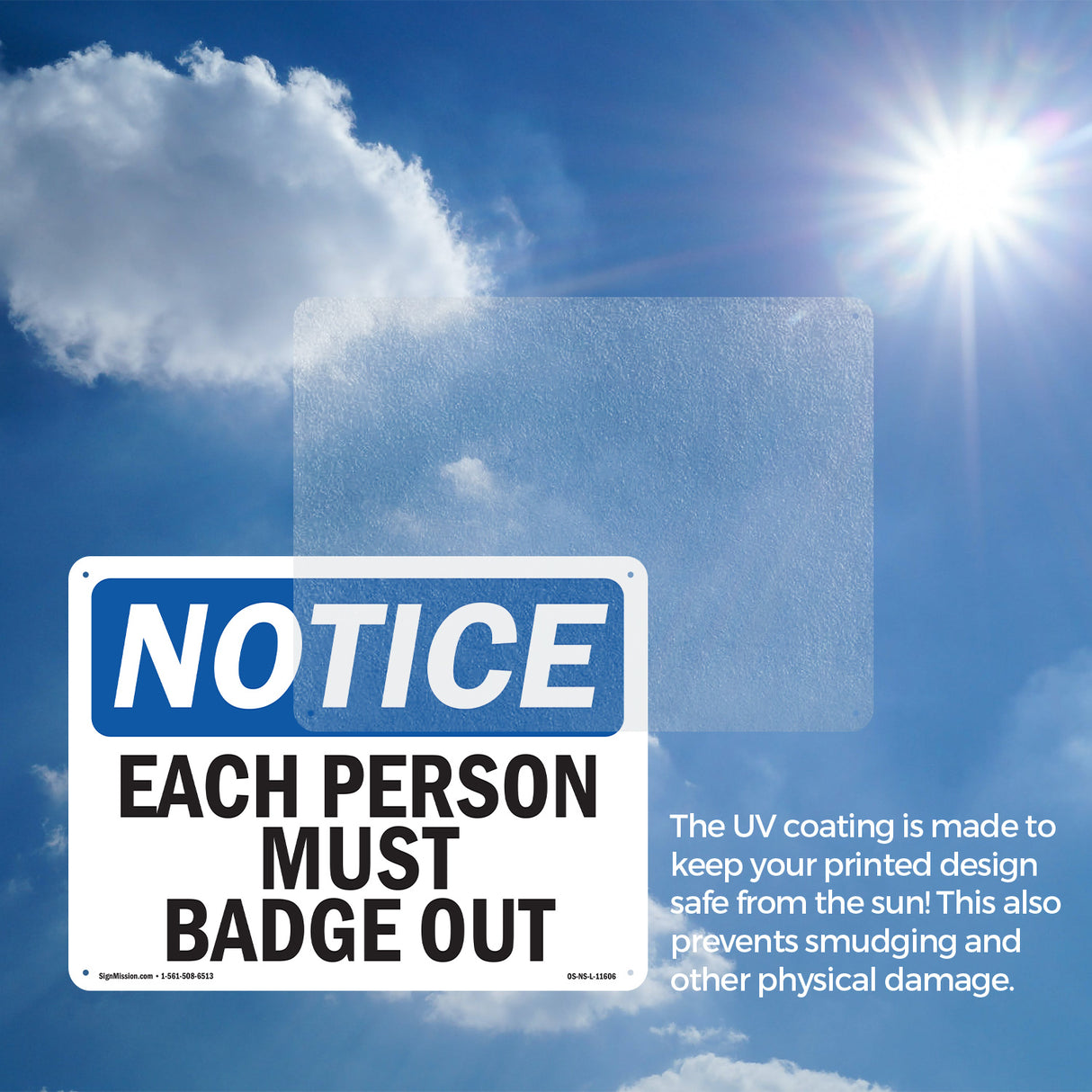 Each Person Must Badge Out